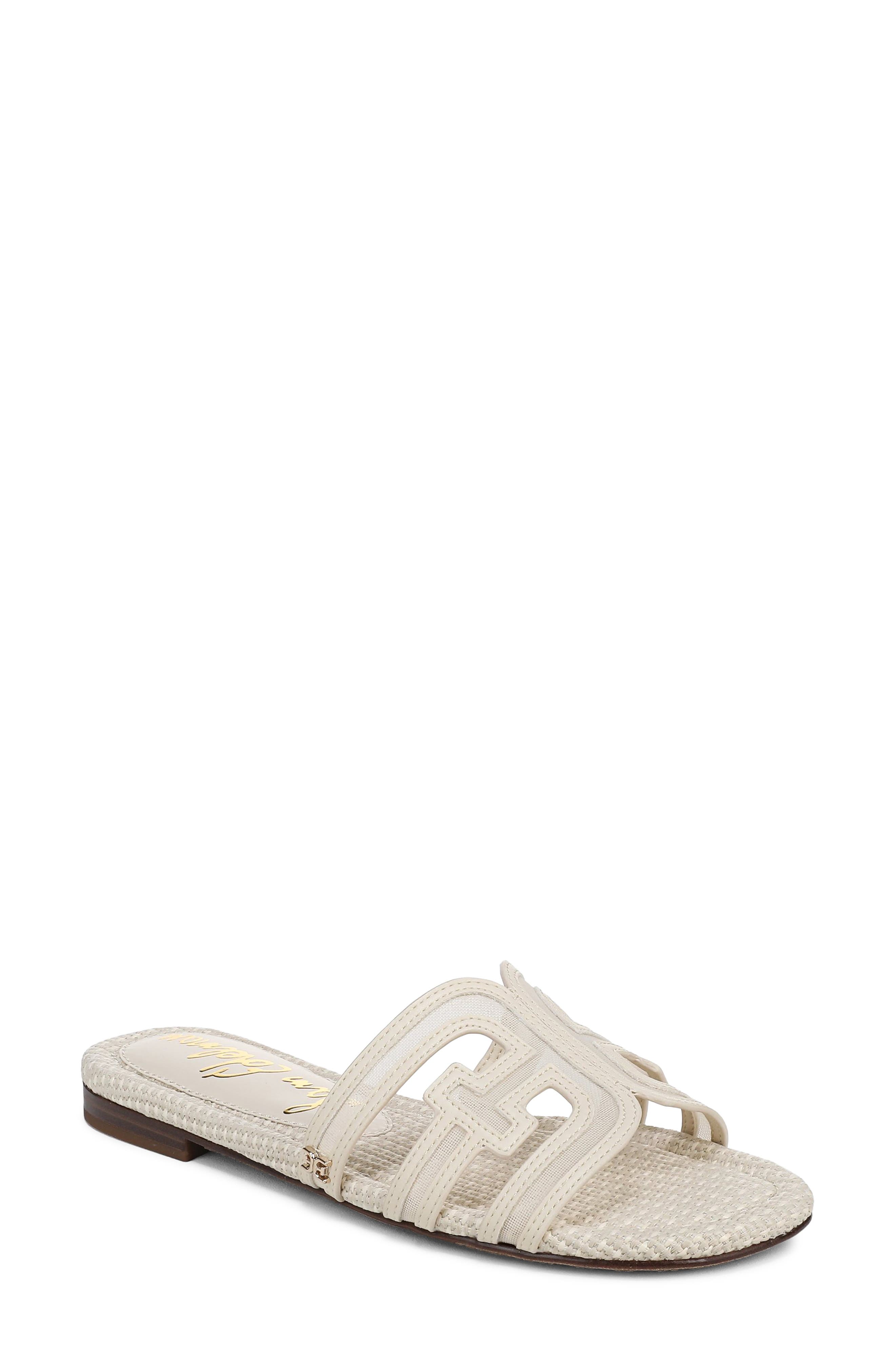 Bay Mesh Slide Sandal, Main, color, MODERN IVORY