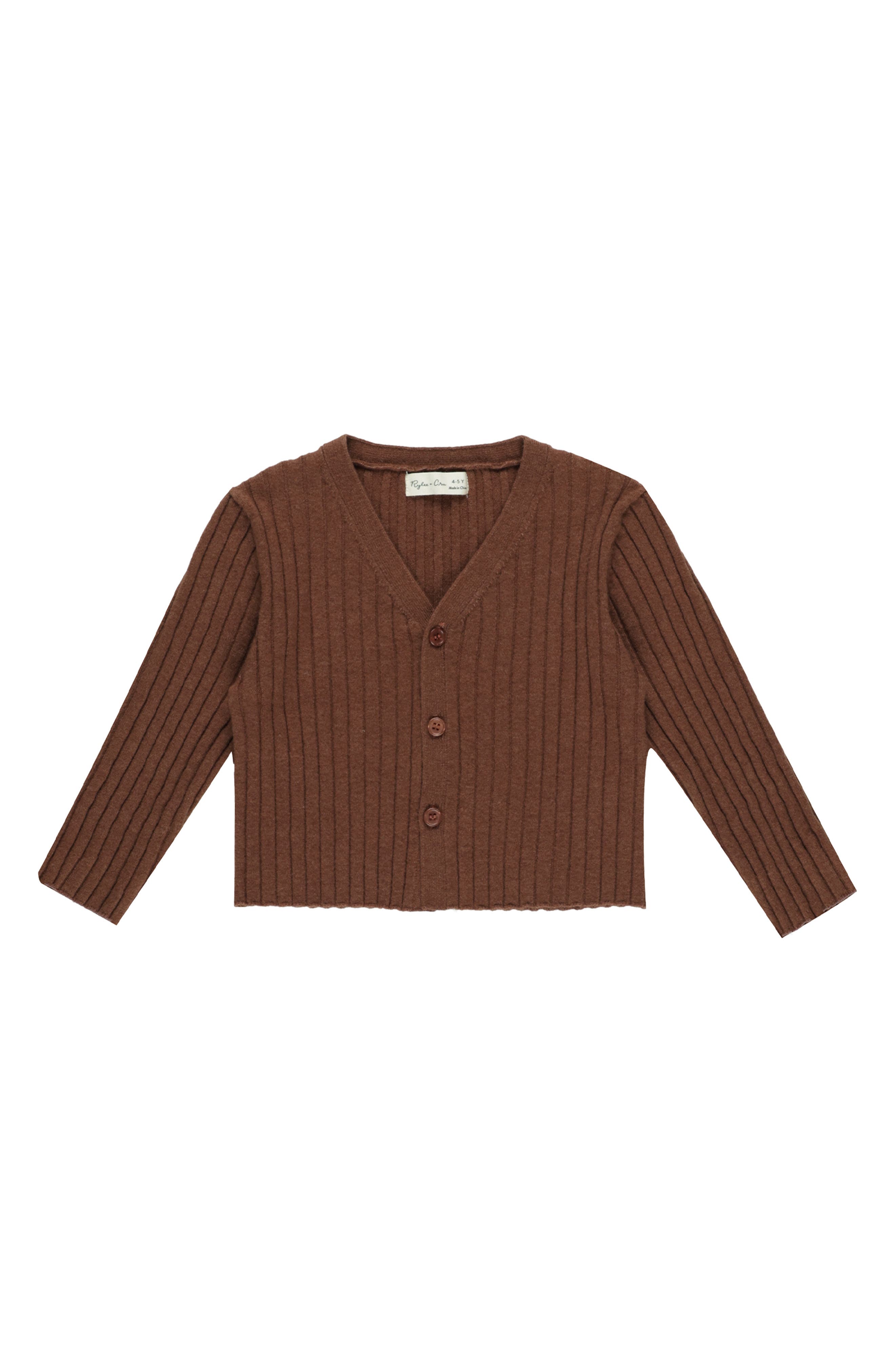 Kids' Rib Cardigan