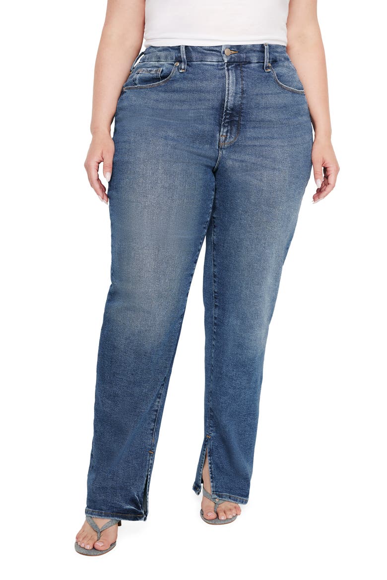 Good Boy High Waist Boyfriend Jeans, Alternate, color, INDIGO