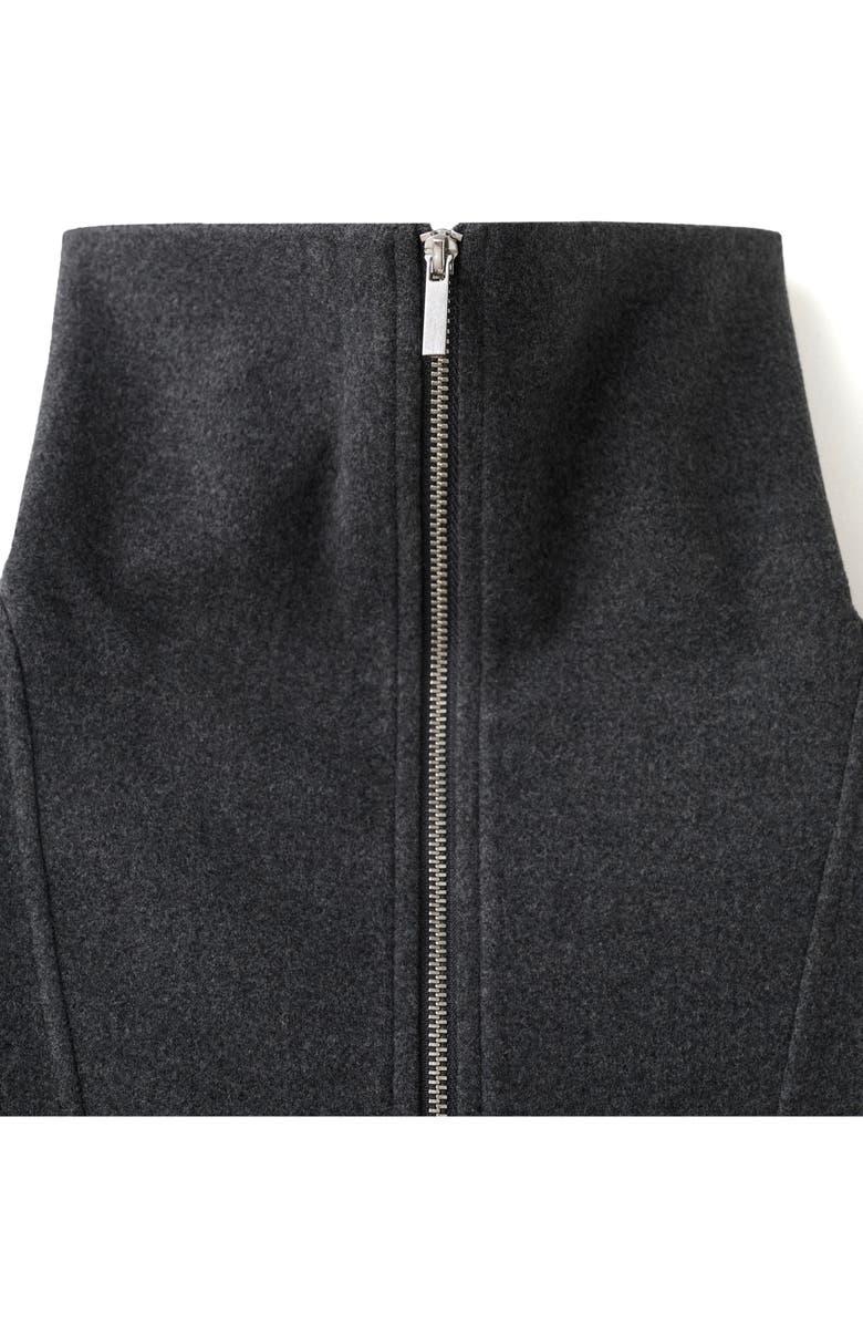 MANGO Half Zip Sweatshirt, Alternate, color, 