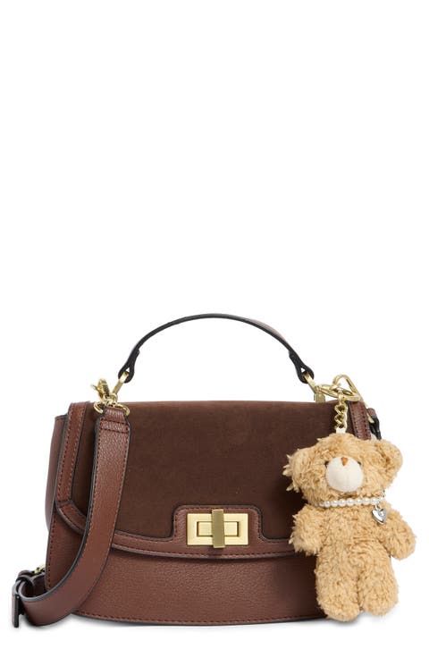 Flap Top Handle Crossbody Bag