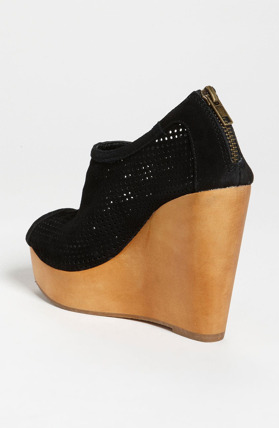 'Syren' Sandal, Alternate, color, BLACK