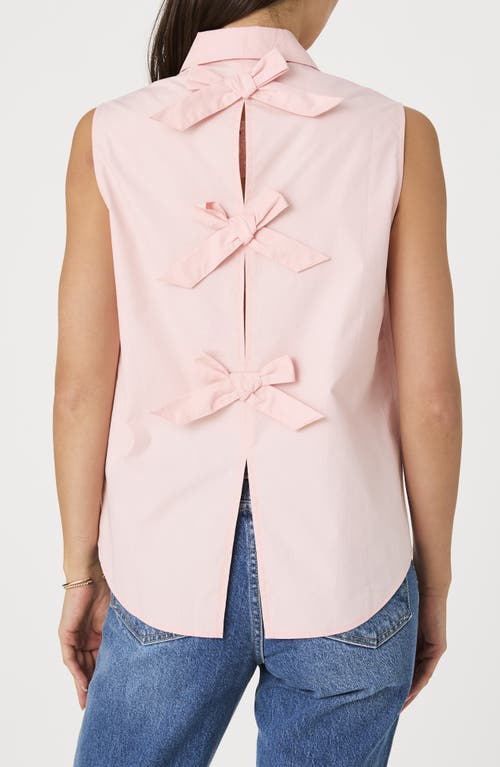 French Connection High-low Bow Back Sleeveless Shirt