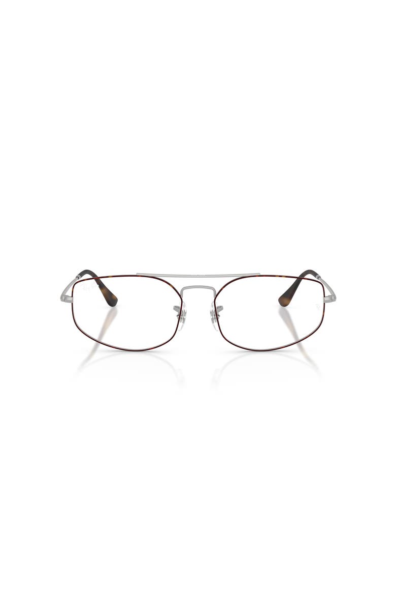 56mm Irregular optical glasses, Alternate, color, Tortoise