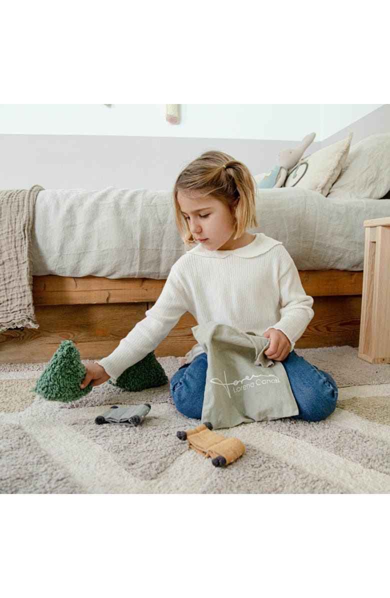 Lorena Canals Washable Play Rug Eco-City, Alternate, color, Multicolor