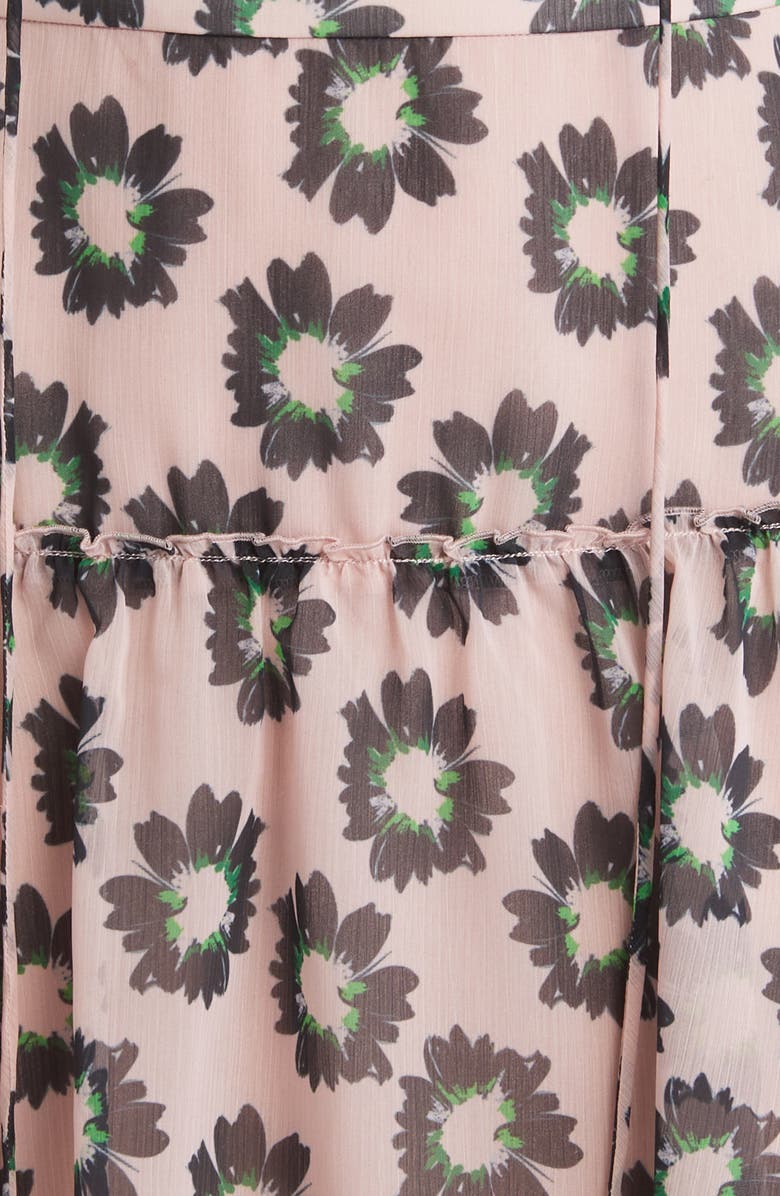 Ted Baker London Lucieey Floral Tiered Fit & Flare Dress, Alternate, color, 