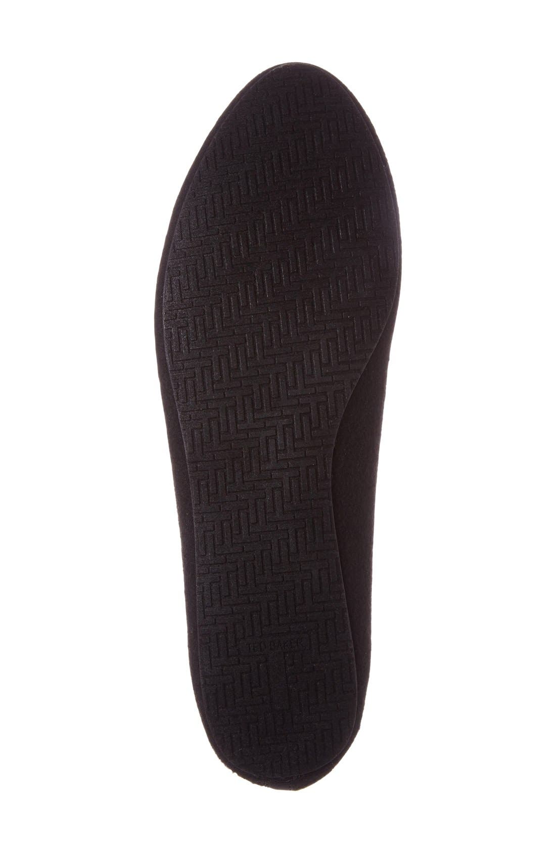 Ted Baker London Ayaya Embroidered Flat, Alternate, color, 