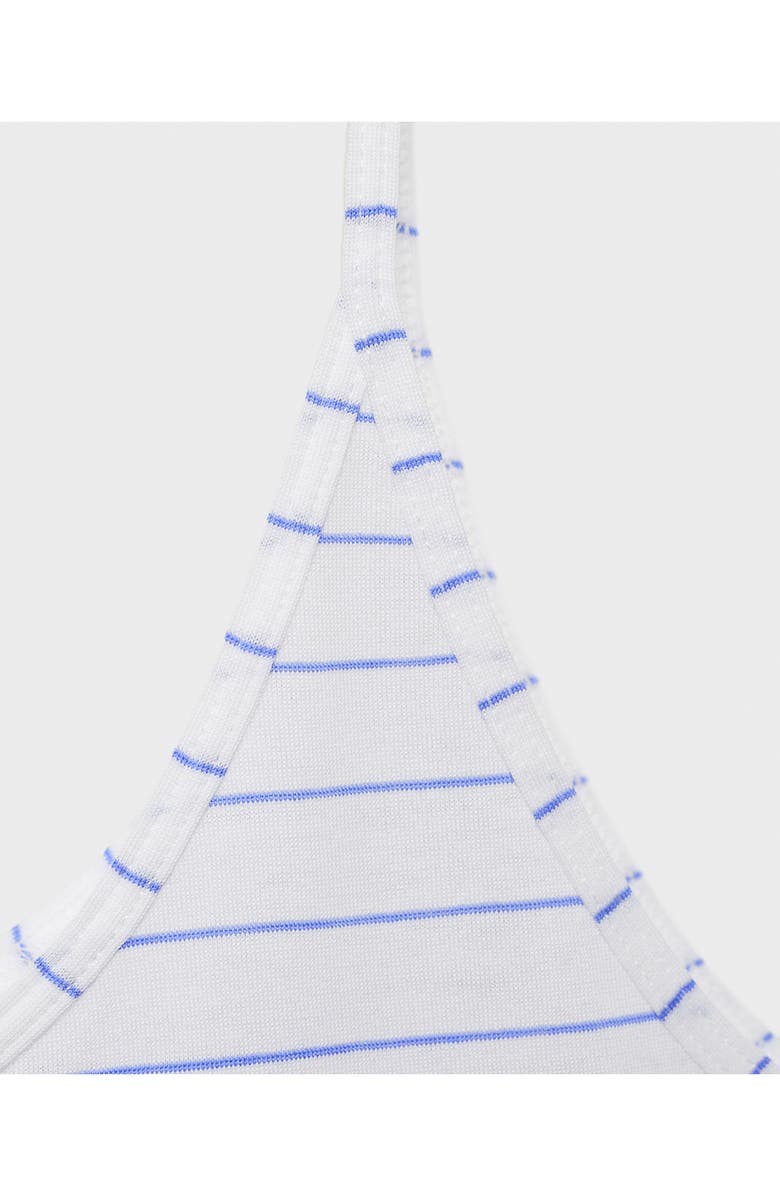 MANGO Stripe Cotton Nightgown, Alternate, color, 