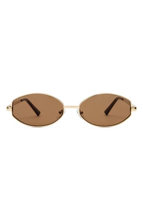Objective 53mm Oval Sunglasses