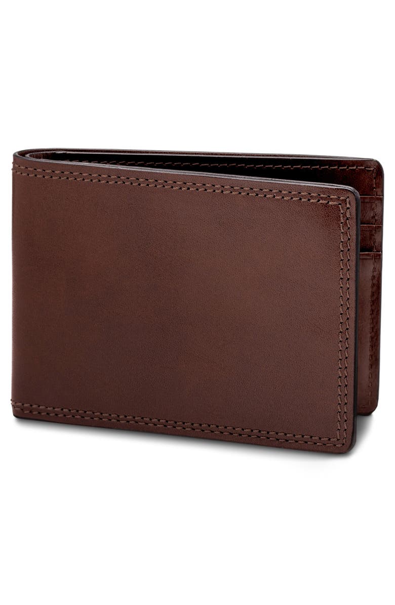 Bosca Leather Bifold Wallet, Alternate, color, 