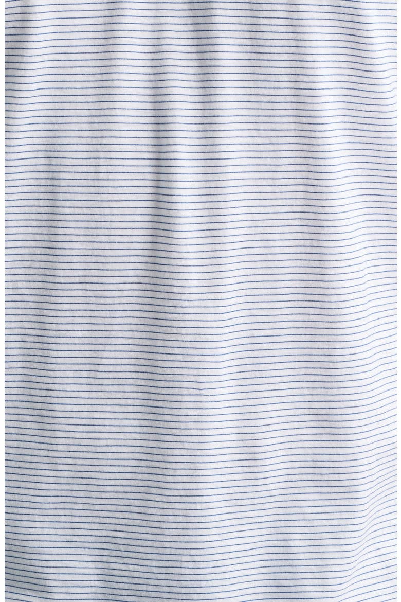 Crown Crafted Journeyman Stripe Pima Cotton Polo, Alternate, color, WHITE