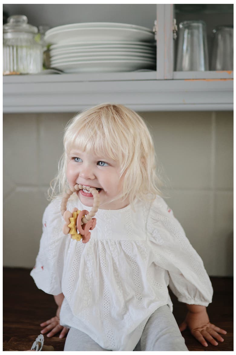 Nature Silicone Teething Ring Toy, Alternate, color, MULTI