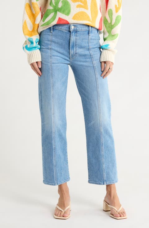 The Seems Like Rambler Straight Leg Jeans (Puzzled)