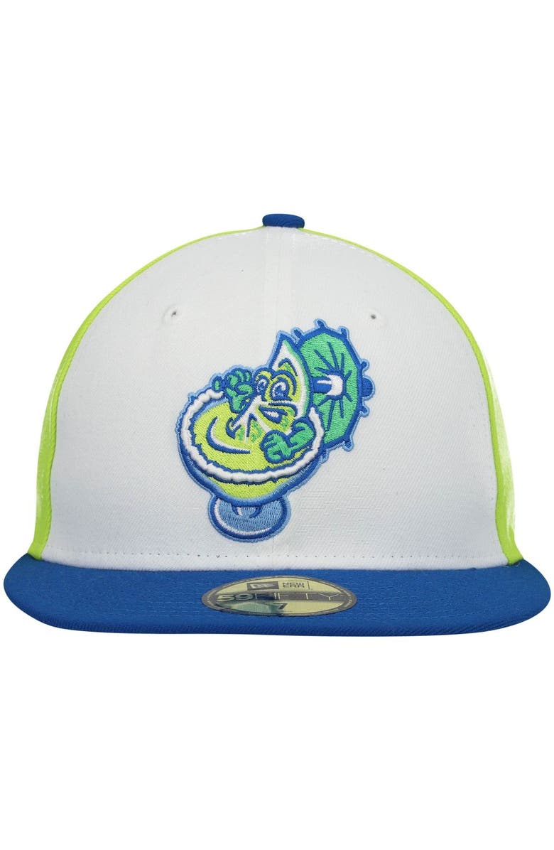 New Era Men's New Era White/Royal El Paso Margaritas Copa de la Diversion 59FIFTY Fitted Hat, Alternate, color, White