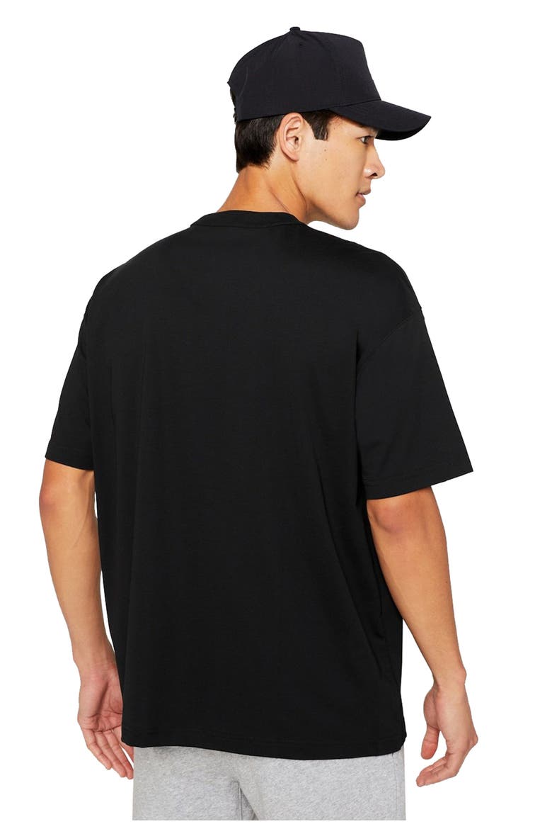 The Effortless Oversized Tee, Alternate, color, Black
