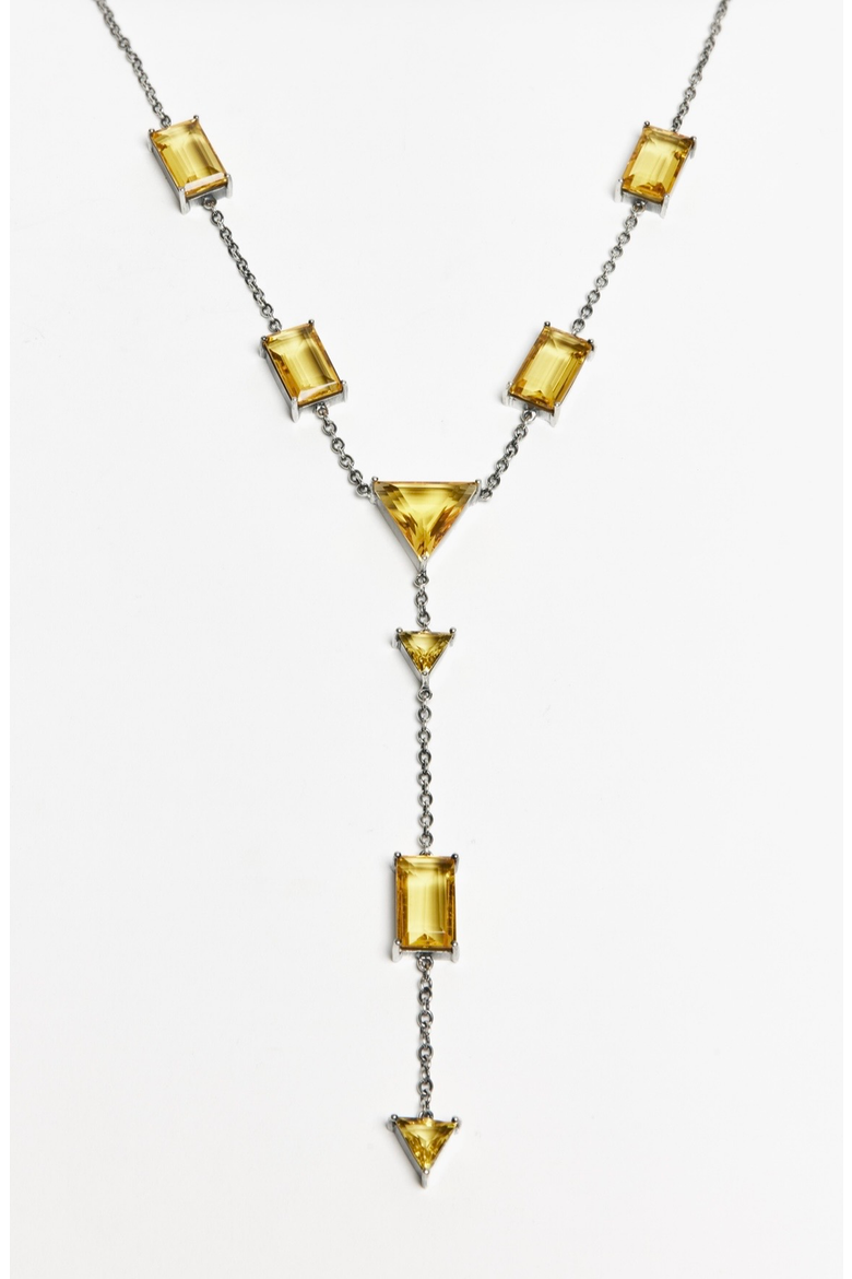 Slink Y-Chain Necklace, Main, color, Golden