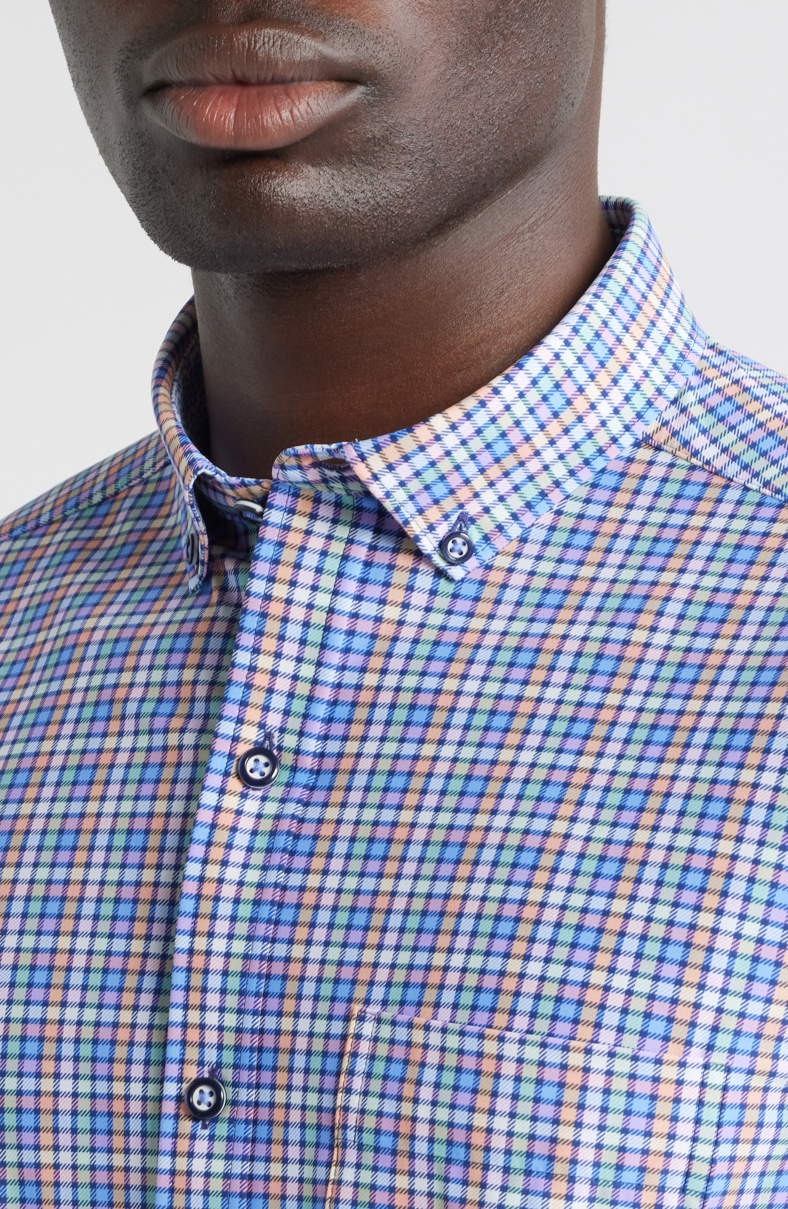 XC Motion Performance Knit Button-Up Shirt - image 2
