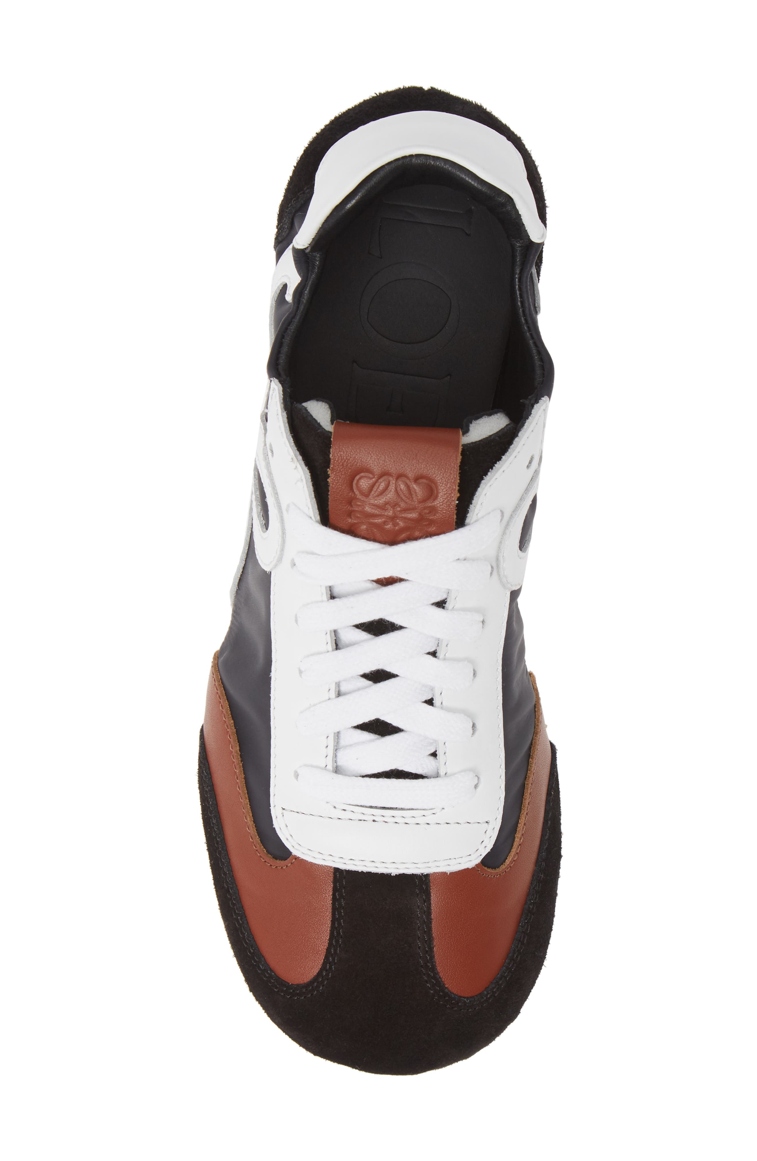 Loewe Scrunch Lace-Up Sneaker, Alternate, color, 