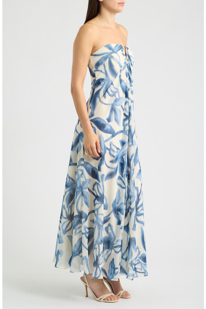 Emerson Strapless Maxi Dress, Alternate, color, BRIGHT WHITE/ ULTRA WHITE