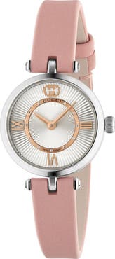 Gucci Model 2000 Leather Strap Watch, 24mm