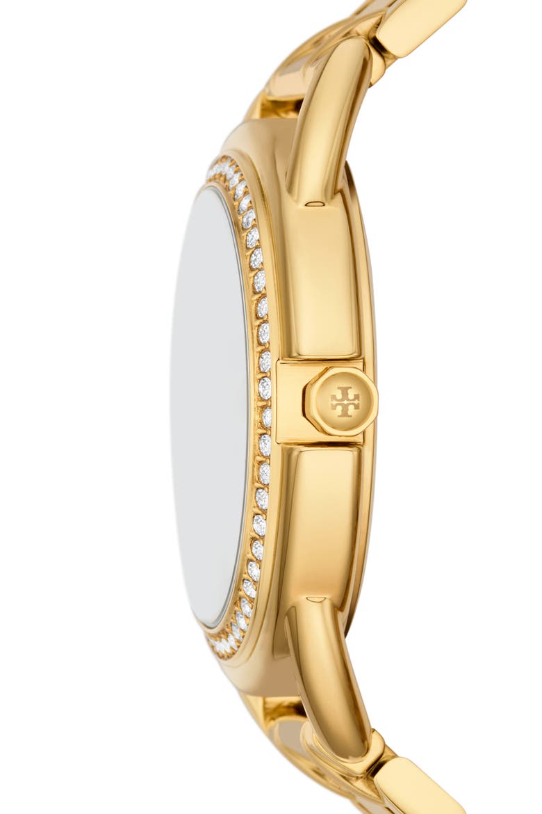 The Miller Glitz Bracelet Watch, 34mm, Alternate, color, GOLD