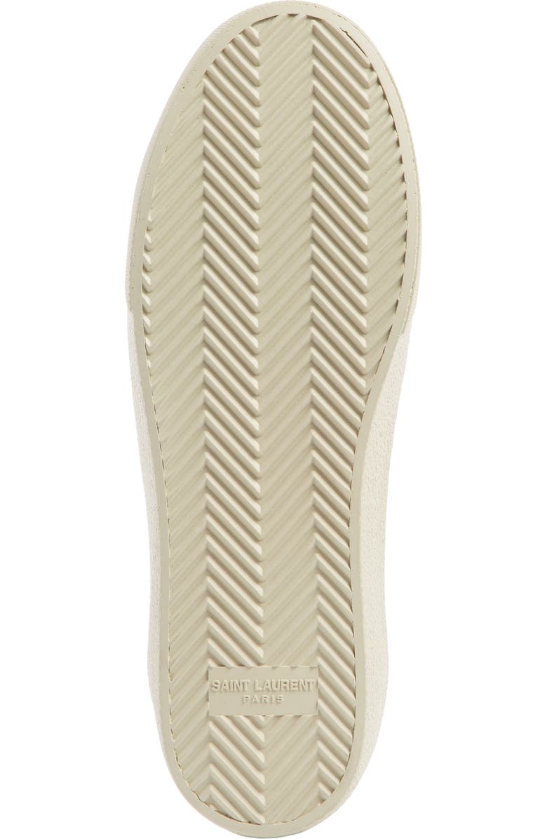 Saint Laurent Court Classic Embroidered Logo Sneaker, Alternate, color,