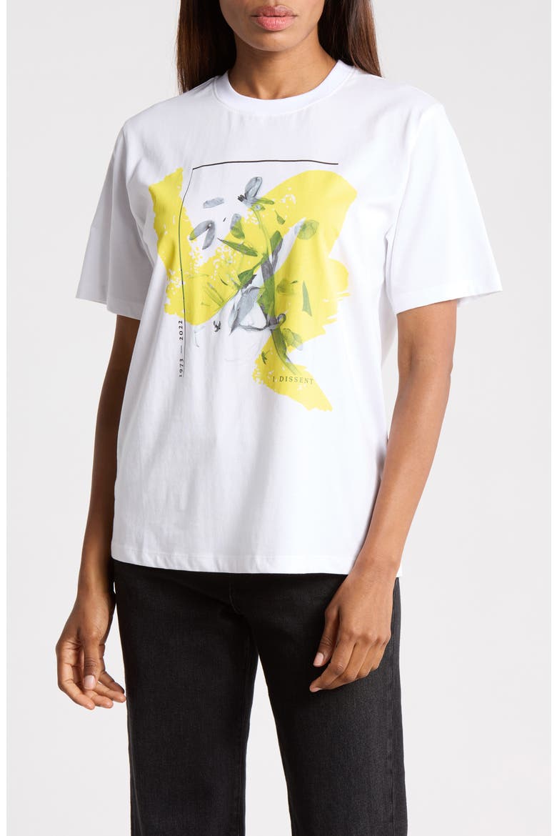 3.1 Phillip Lim I Dissent Graphic Crewneck T-Shirt (Women