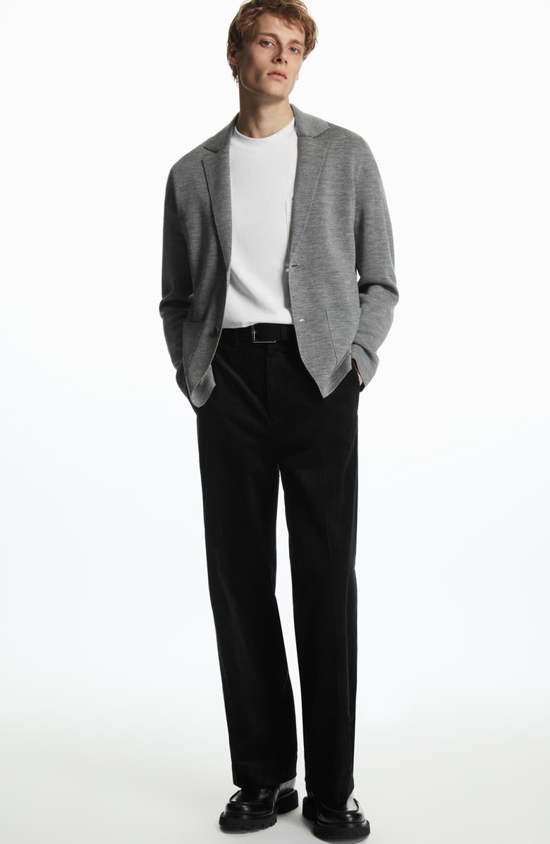 COS Regular Fit Milano Wool Blazer, Alternate, color,