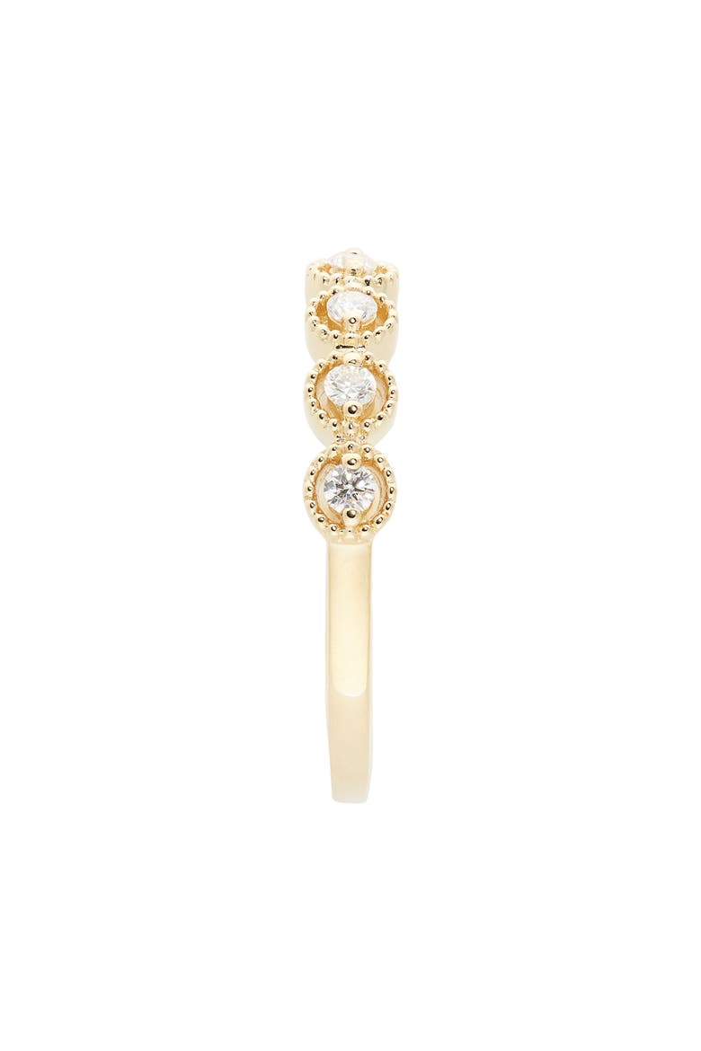 Florentine Diamond Band Ring (Nordstrom Exclusive), Alternate, color, 18K YELLOW GOLD