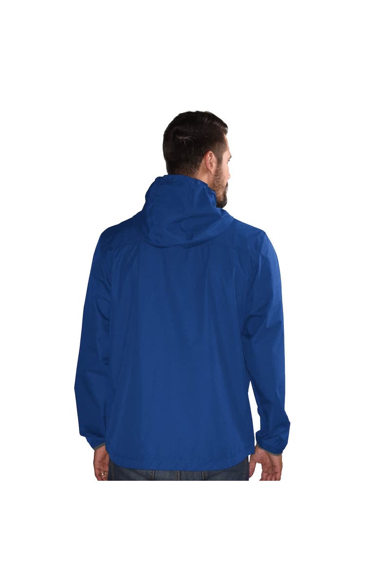 G-III SPORTS BY CARL BANKS Men's G-III Sports by Carl Banks Royal Chicago Cubs Double Play Hooded Lightweight Full-Zip Jacket, Alternate, color, Royal