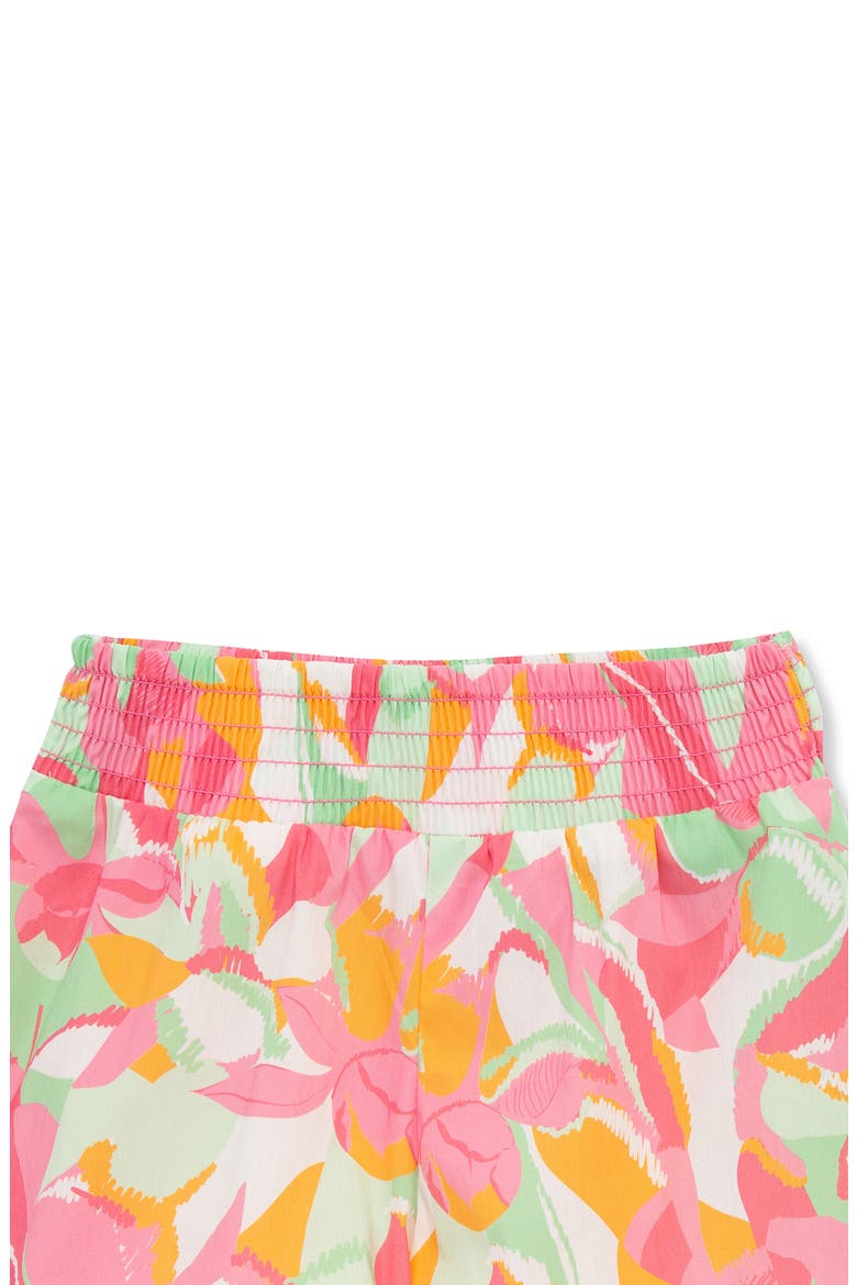 Kids' Floral Scalloped Tank & Shorts Set, Alternate, color, PRINT