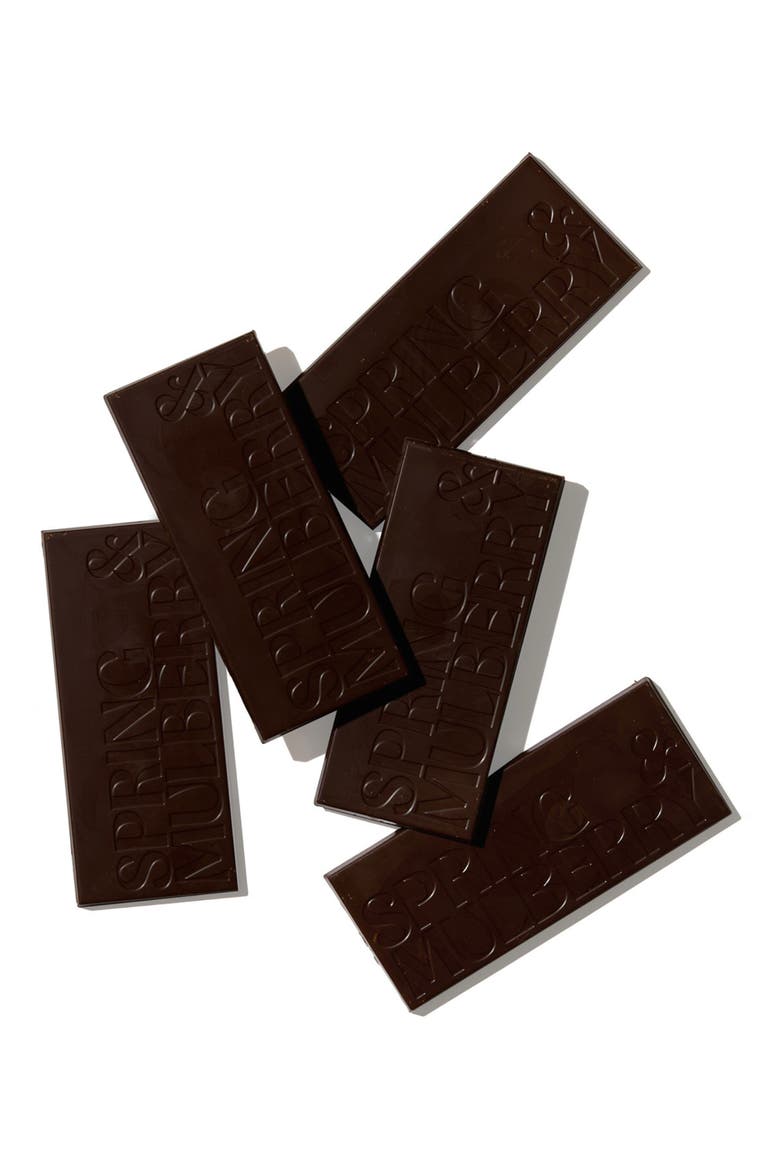 Essence Variety Pack Date Dark Sweetened Chocolate Bars 5-Piece Gift Box, Alternate, color, MULTI