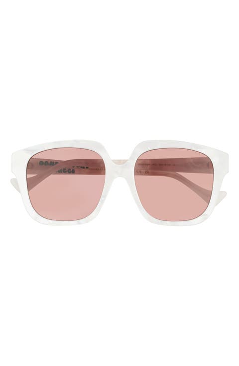 55mm Square Sunglasses