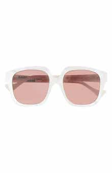 Gucci 55mm Square Sunglasses
