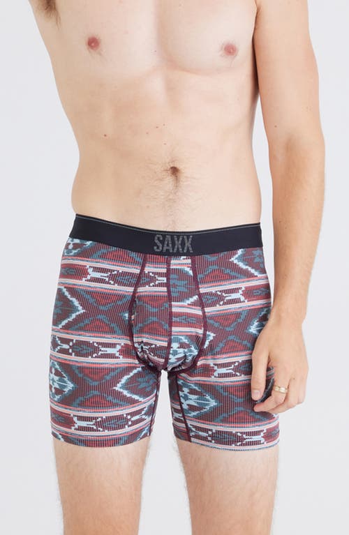 SAXX SAXX QUEST QUICK DRY MESH SLIM FIT BOXER BRIEFS