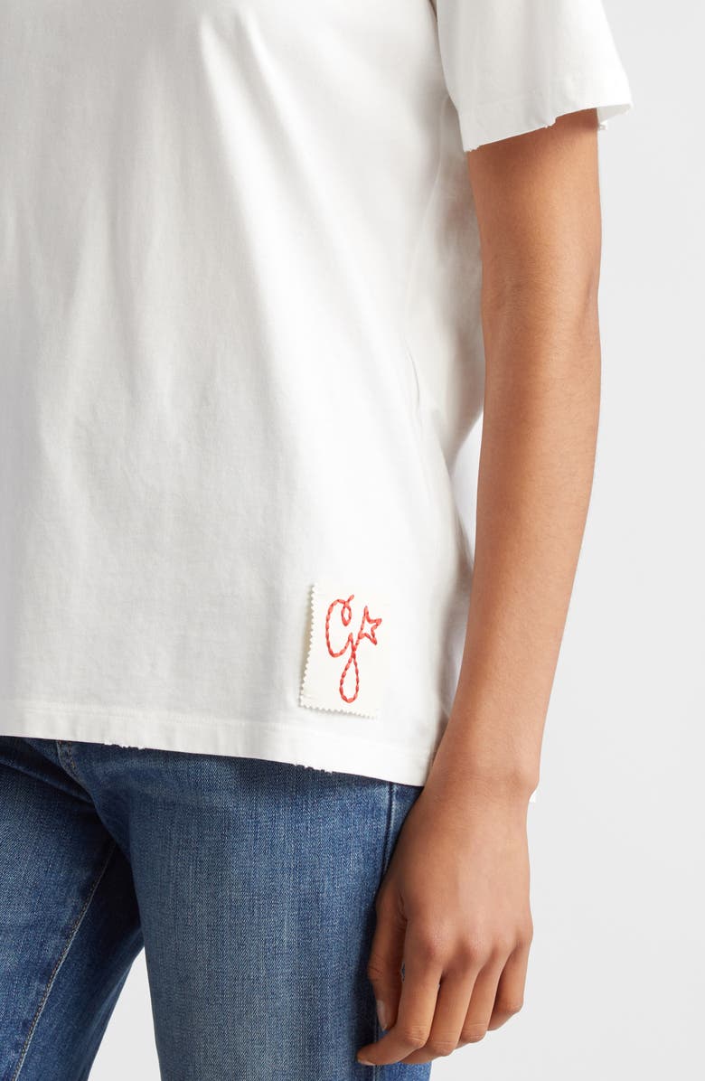 Golden Goose Logo Patch T-Shirt, Alternate, color,