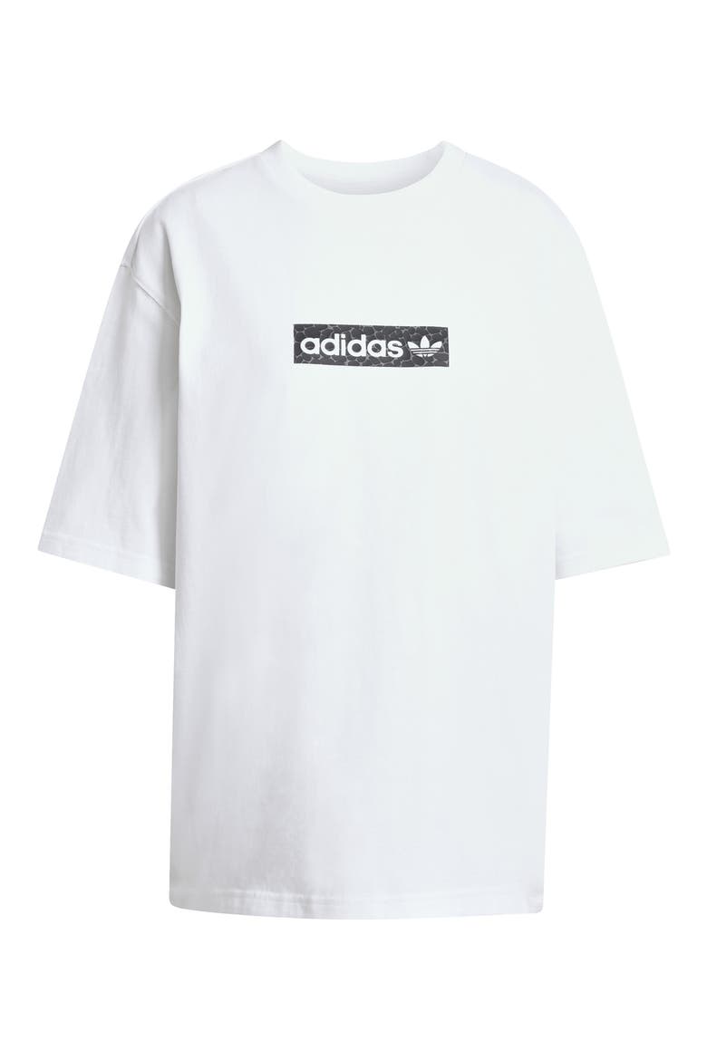 Oversize Logo Graphic T-Shirt, Alternate, color, WHITE