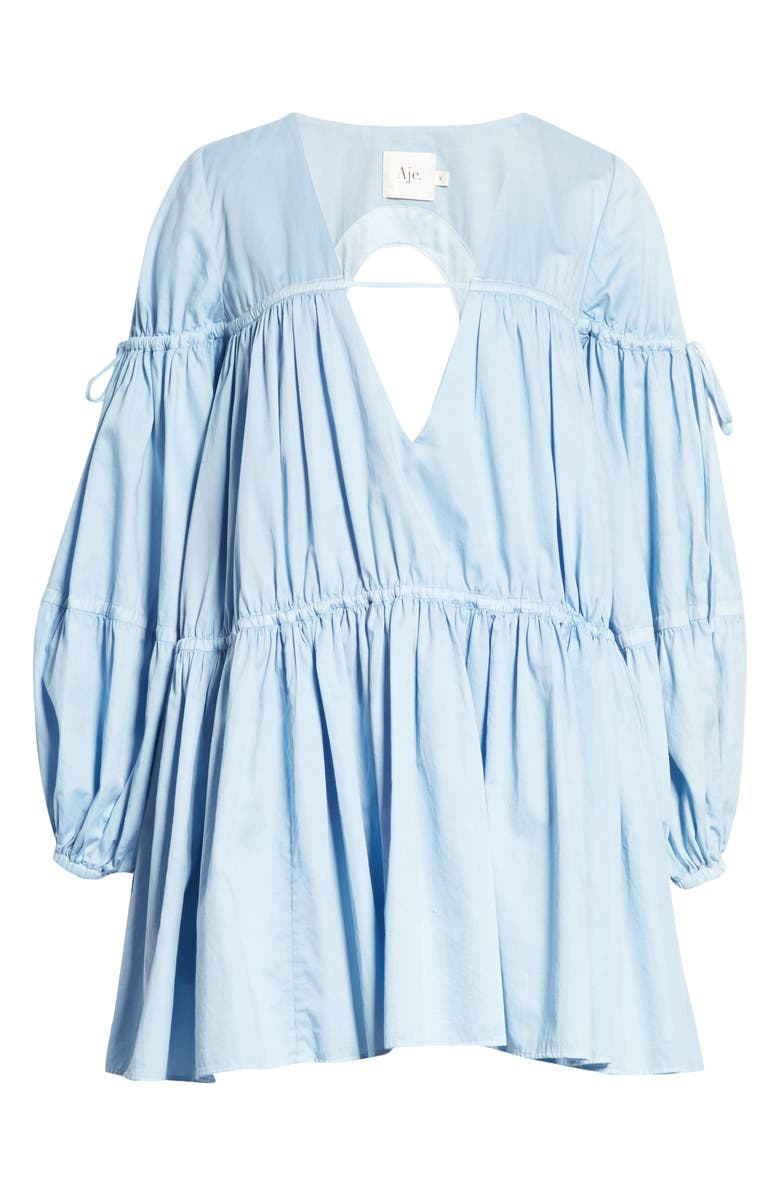 Aje Allegro Gathered Tunic Top, Alternate, color, 