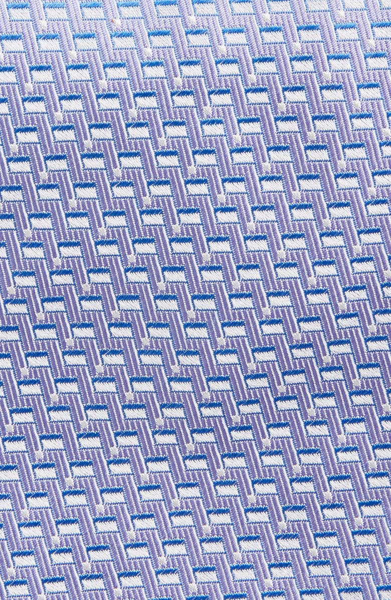 Canali Geometric Silk Tie, Alternate, color,