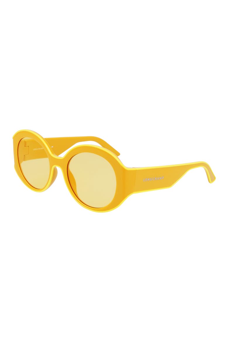 Heritage 53mm Oval Sunglasses, Alternate, color, HONEY