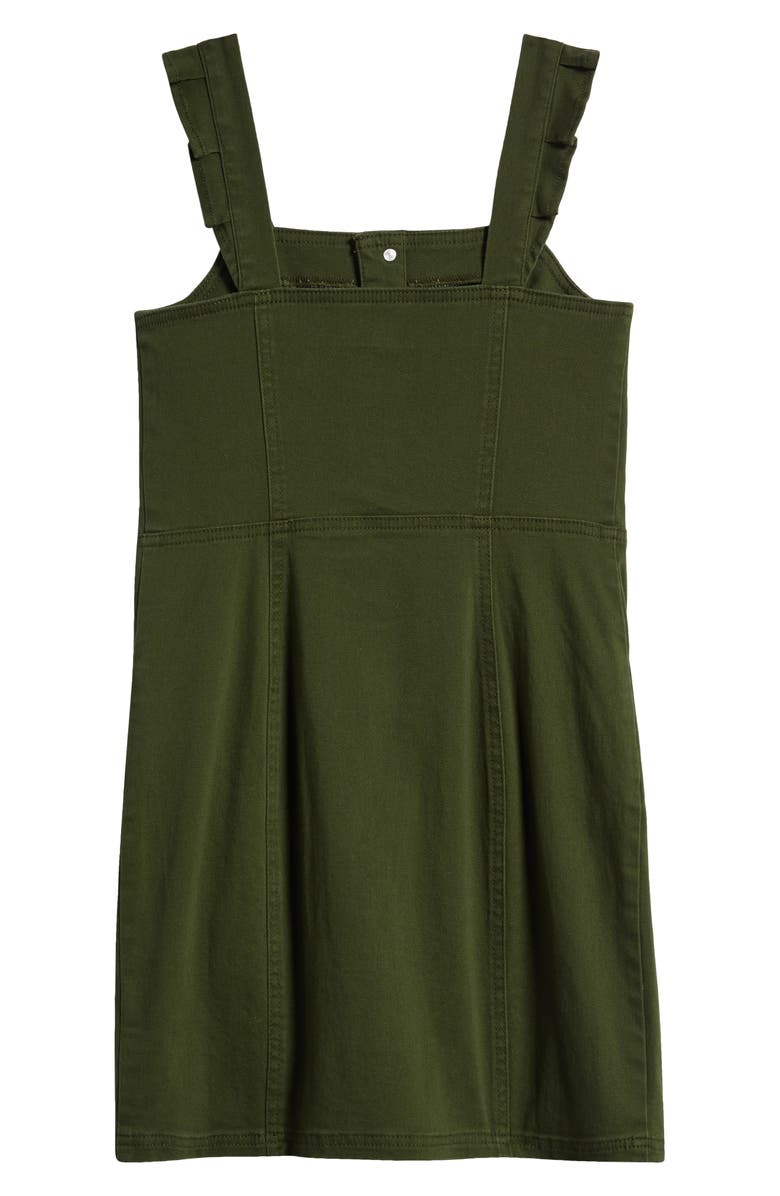 Love, Fire Kids' Ruffle Button Front Dress, Alternate, color,