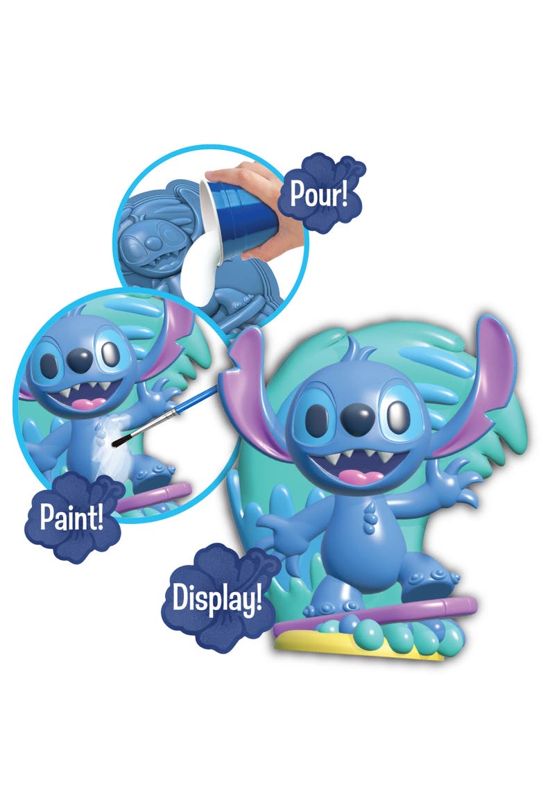 3 In 1 Activity Setm Disney Stitch, Craft Kit, 3 DIY Creations, Kids 6+, Alternate, color, Multicolored