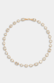 Stella & Dot Naomie Bezel Set Tennis Necklace