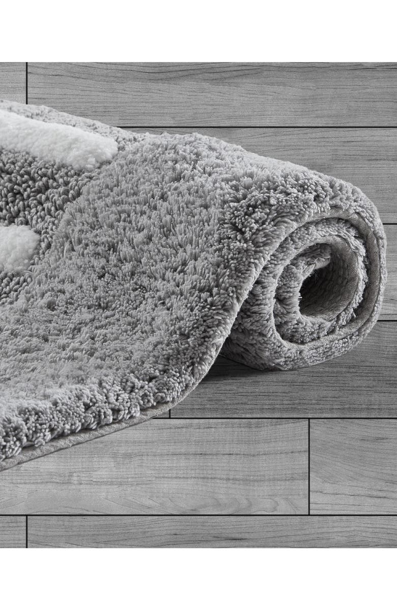 Jean Pierre New York Bath Mat, Alternate, color, Grey