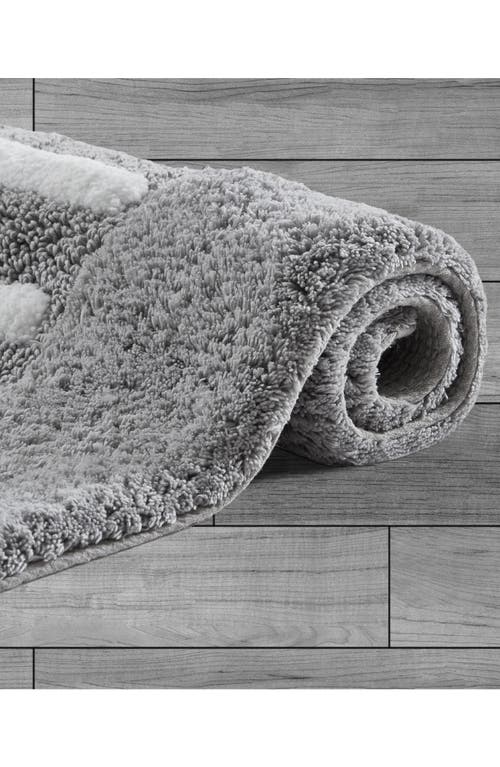 Jean Pierre New York Bath Mat In Gray