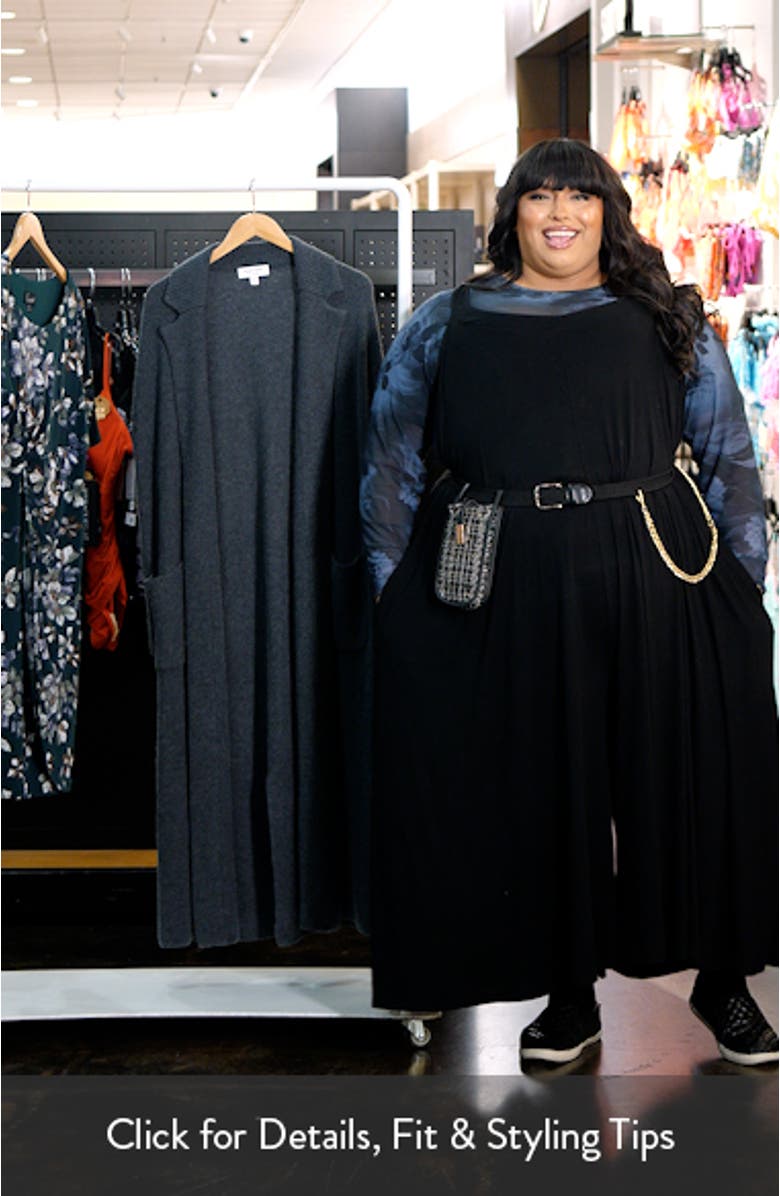 Wool & Cashmere Sweater Coat, sales video thumbnail