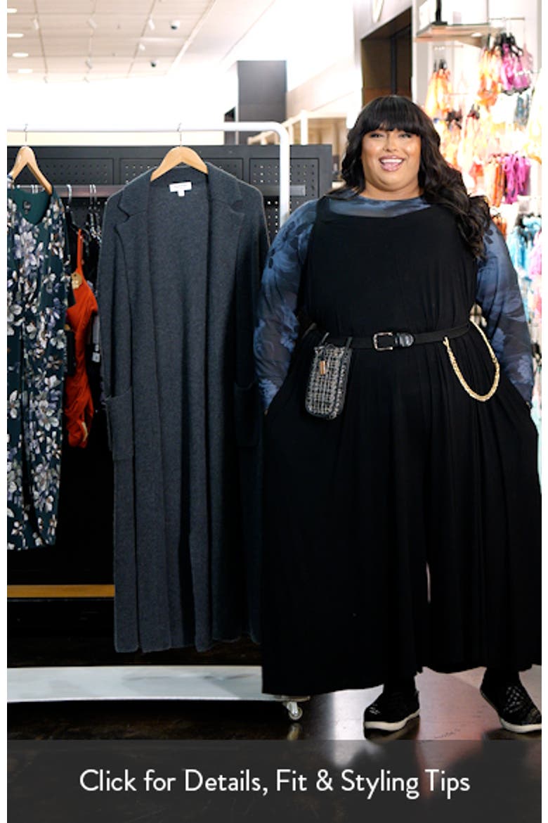Wool & Cashmere Sweater Coat video