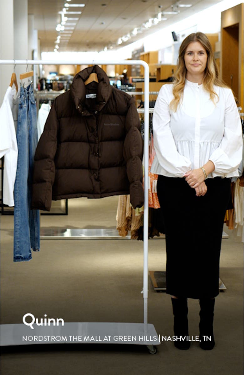 Olimera Recycled Down Puffer Jacket, sales video thumbnail