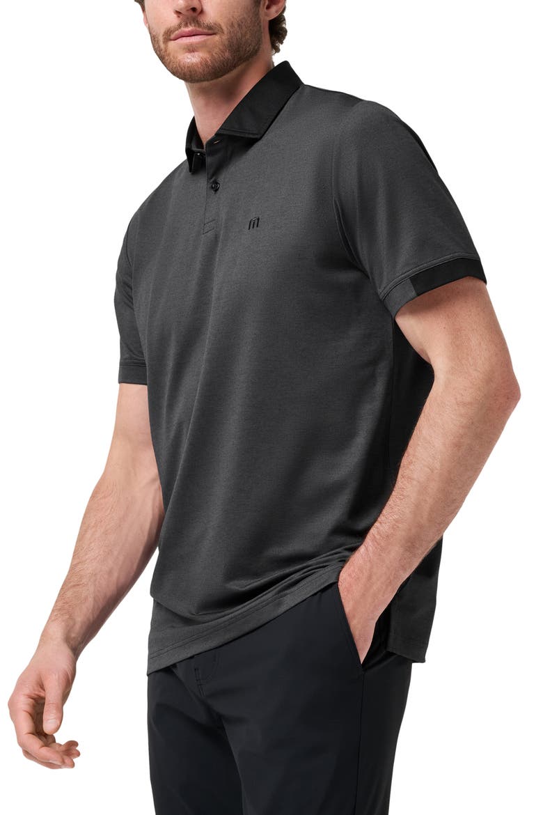 Final Drive Performance Polo, Alternate, color, HEATHER DARK GREY