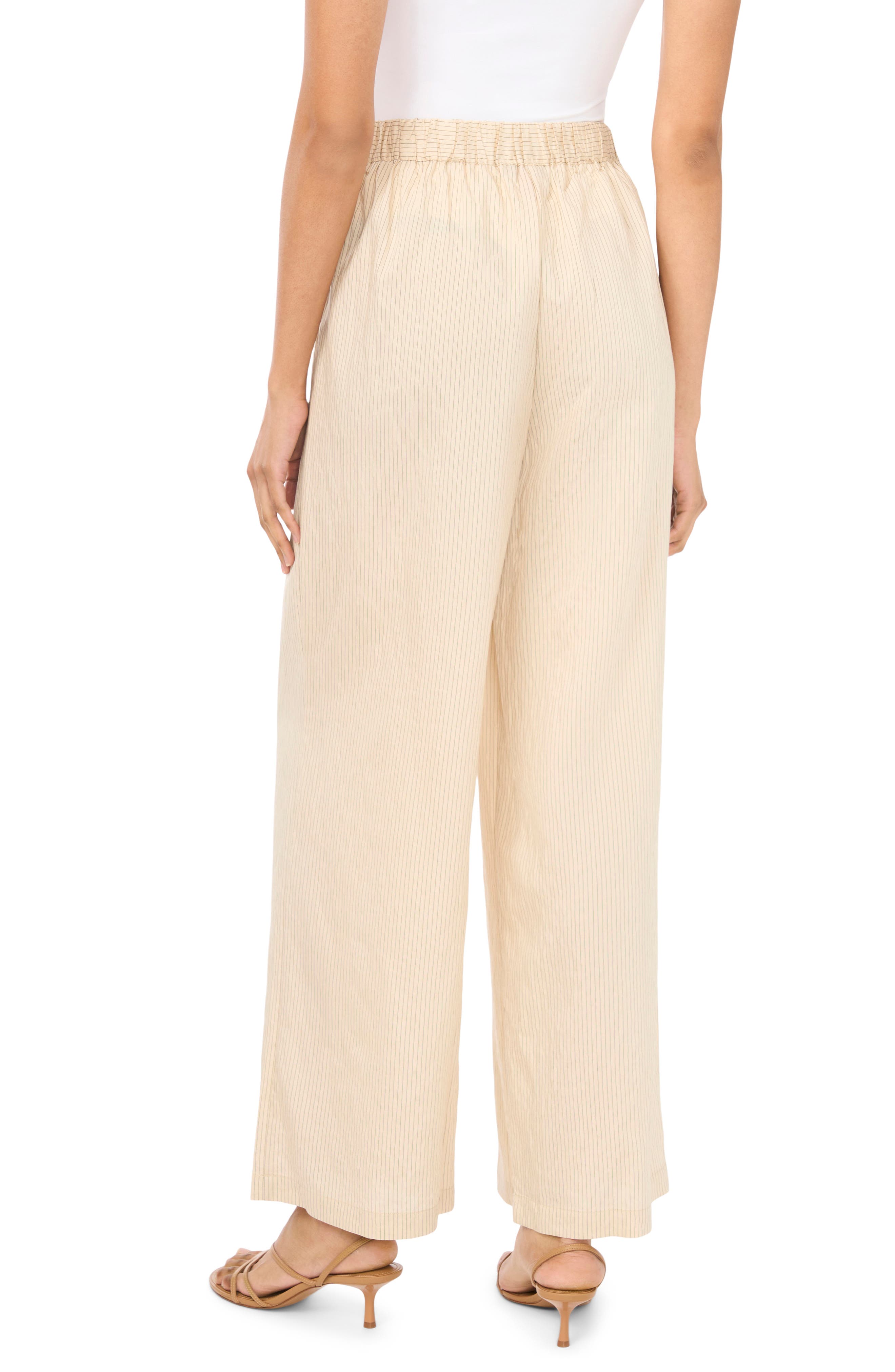 Pleated Wide Leg Pants - image 2